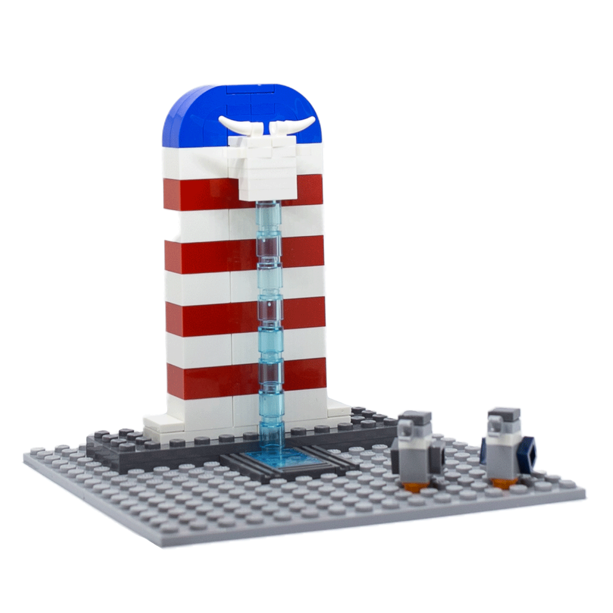 Brick-et bandiera USA